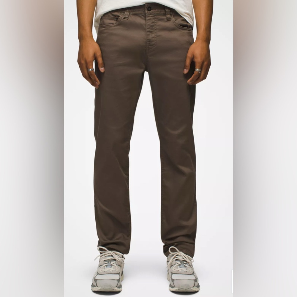 Prana Men's Bridger Jean 28" Inseam In Mud Size 38 NWT